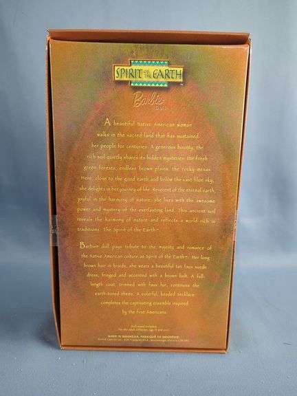 Mattel Spirit of the Earth Barbie Doll, Native Spirit Collection