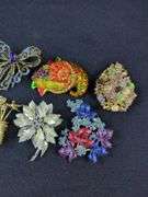 Collection of Costume Brooches