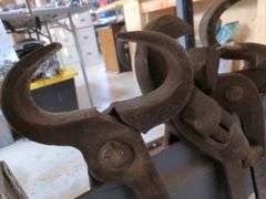 Farrier's Hoof Nippers, And C-Clamp Vise Grips