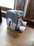 Vintage Movie Cameras Including Bell & Howell, Keystone, and Kodak Brownie