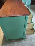 Drexel Nine-Drawer Dresser with Wood Top