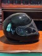 Black Motorcycle Helmet