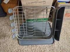 Household Cleaning Supplies & Dish Rack