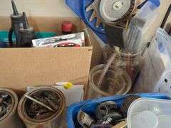 Mixed Lot of Hardware, Automotive, and Shop Supplies