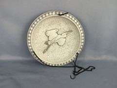 Metal Door Mat And Hanging Birdbath