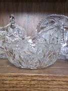 Cut Glass Bowls And Serving Pieces, Approx Qty 15
