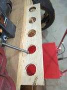 Custom Built Workbench, Back Can Be Removed For Transport