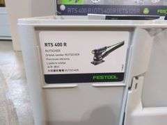 Festool Orbital Sander, Model RTS 400, with Systainer and Accessories