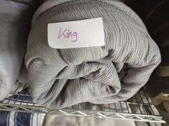 Comforters, Sheets, and Pillows, Various Sizes And Styles
