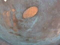 Copper Scuttle Bucket with Handle