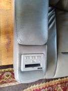 Powered 2-Seat Leather Home Theater Recliner with Console