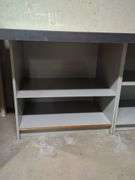 Open Shelf Workbench Table