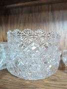 Cut Glass Bowls And Serving Pieces, Approx Qty 15