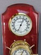 Wall Hanging Weather Station: Thermometer, Barometer & Humidity Gauge
