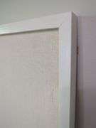 Round Framed Mirror and Framed Bulletin Board, 20-24"
