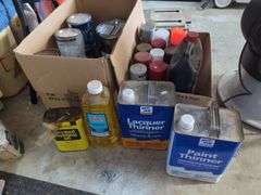 Paints, Thinners, and Lubricants