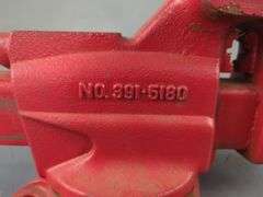 Craftsman Red Bench Vise,