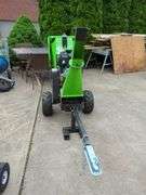 Wallemac Gas Powered 6" Wood Chipper With Tow Hitch