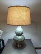 Floral Pattern Ceramic Table Lamp