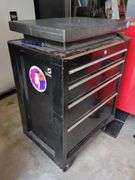 Craftsman Rolling Tool Cabinet, Surface Plate And Contents Not Included