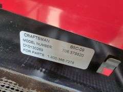 Craftsman Rolling Tool Cabinet, Surface Plate And Contents Not Included