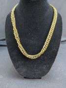 Three Gold Tone Necklaces