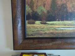 Autumn Landscape Framed And Signed Print, 33" x 41"