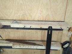 Custom Built Workbench, Back Can Be Removed For Transport