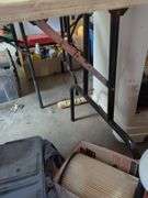 Saw Horse Tables, Including Ply Wood Sheet And Saw Horse Pair