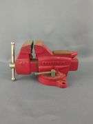 Craftsman Red Bench Vise,
