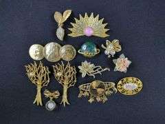 Collection of Decorative Brooches