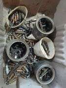 Storage Bin With Wing Nut Draw Clecos