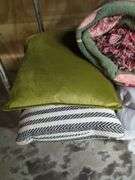 Comforters, Sheets, and Pillows, Various Sizes And Styles
