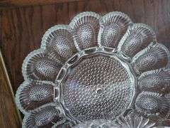 Pressed Glass Plates and Bowls