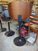 Ashley Modern Adjustable Swivel Bar Stools, Qty 3