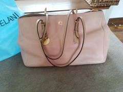 Antonio Melani Leather Tote Bag with Dust Bag