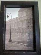Paris Street Scene Framed Print