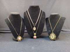 Group of Four Costume Necklaces