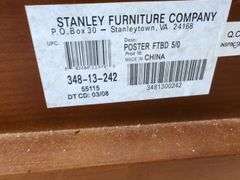 Stanley Furniture Poster Queen Size Bed Frame