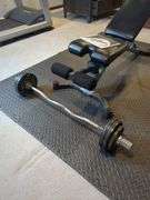 Bowflex SelectTech 5.1 Adjustable Weight Bench with Barbell and Weights,Bidder Responsible For Proper Disassembly and Removal