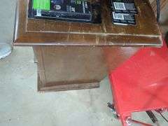 Side Table with Storage