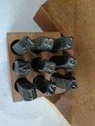 Metal Letter and Number Stamp Set in Wooden Holders