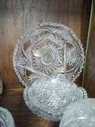 Cut Glass Bowls And Serving Pieces, Approx Qty 15