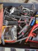 Hand Tools Including T Handle Hex Keys, Tire Repair Kits And More