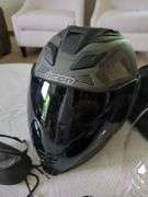 ICON Airflite Blockchain Motorcycle Helmet with Accessories