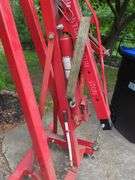Folding Hydraulic Engine Hoist, 2 Ton Capacity