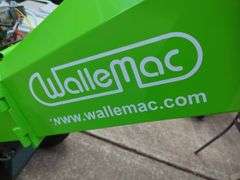 Wallemac Gas Powered 6" Wood Chipper With Tow Hitch