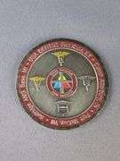 Military And Patriotic Items: Submarine Group Plaque, Bicentennial Plate, Hourglass & More