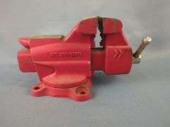 Craftsman Red Bench Vise,