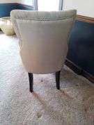 Upholstered Accent Chair with Pillow